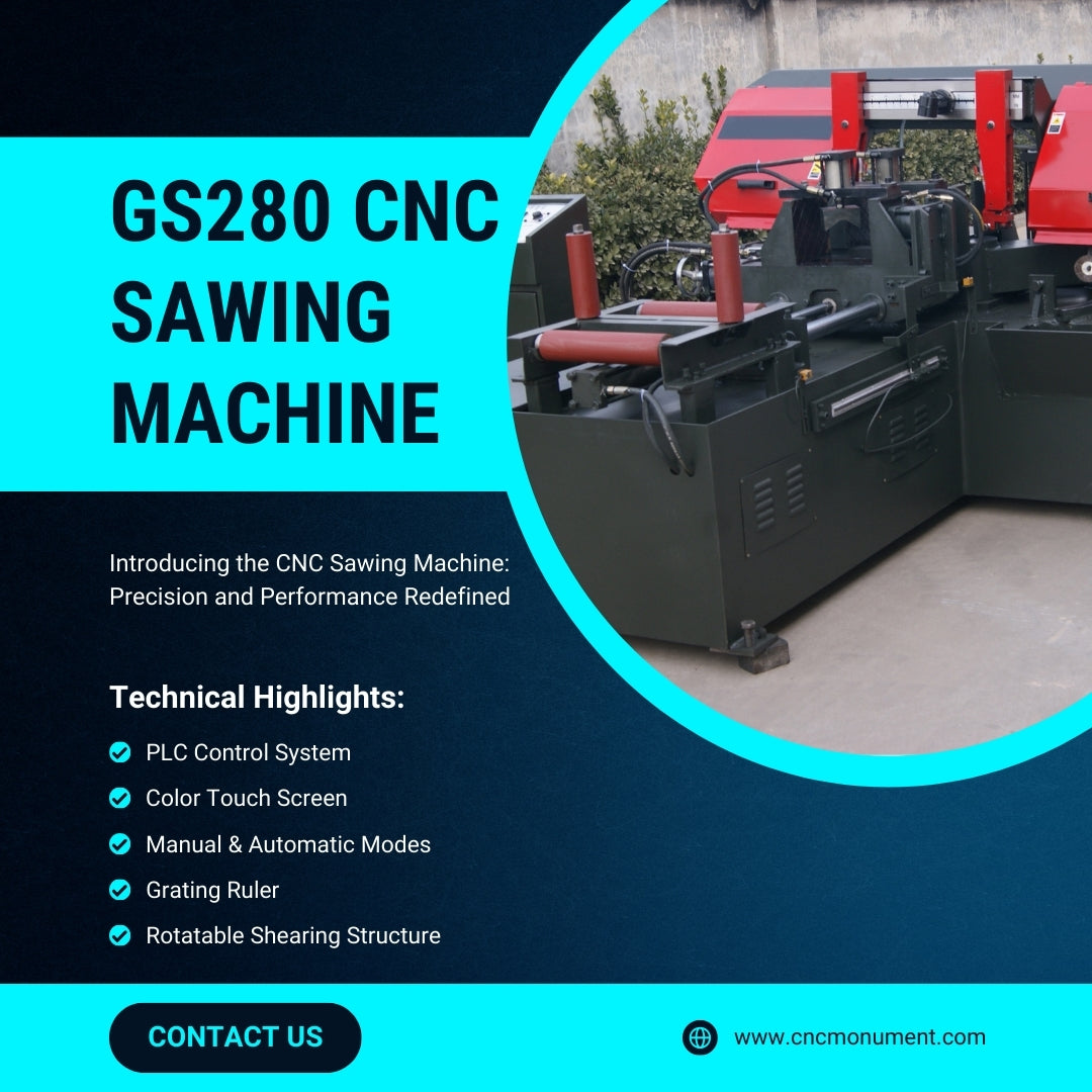 Monument GS280 Fully Automatic CNC Sawing Machine